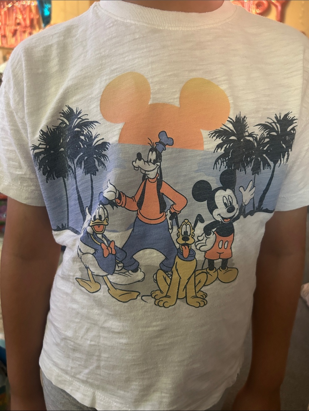 DISNEY X GAP ORGANIC Cotton Mickey Mouse and Friends tee